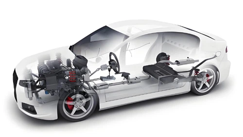 Titanium alloy car frame Titanium alloy car frame